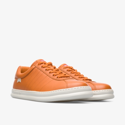 Camper Runner Sneakers Dark Orange - Mens Singapore AXHIJF-873